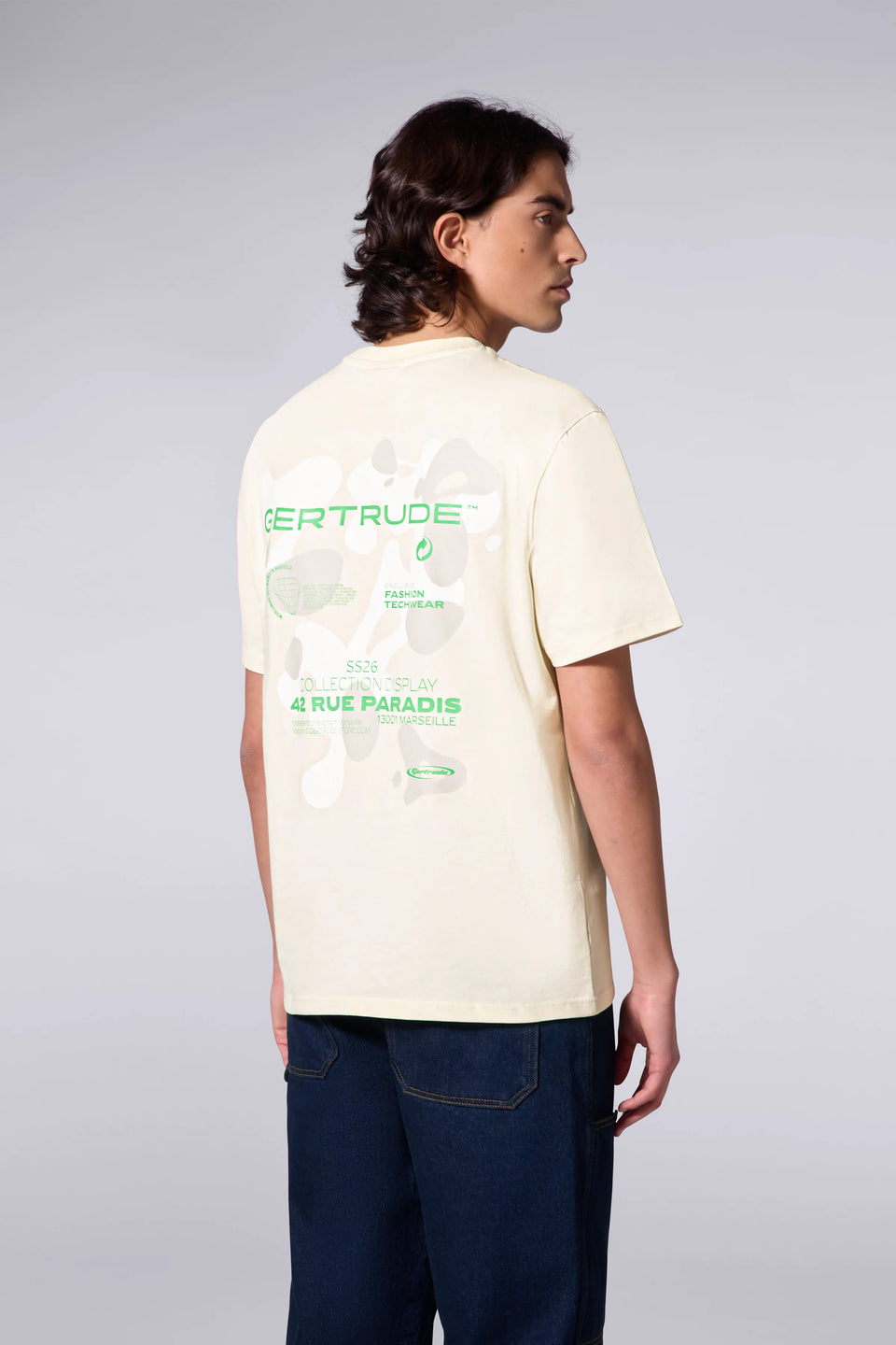T-shirt Print Leonce Spot Mixte
