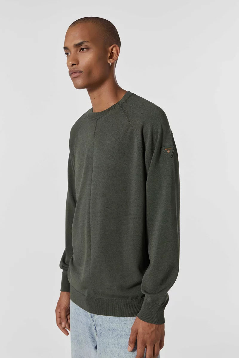 Pull Al coupe droite maille légère