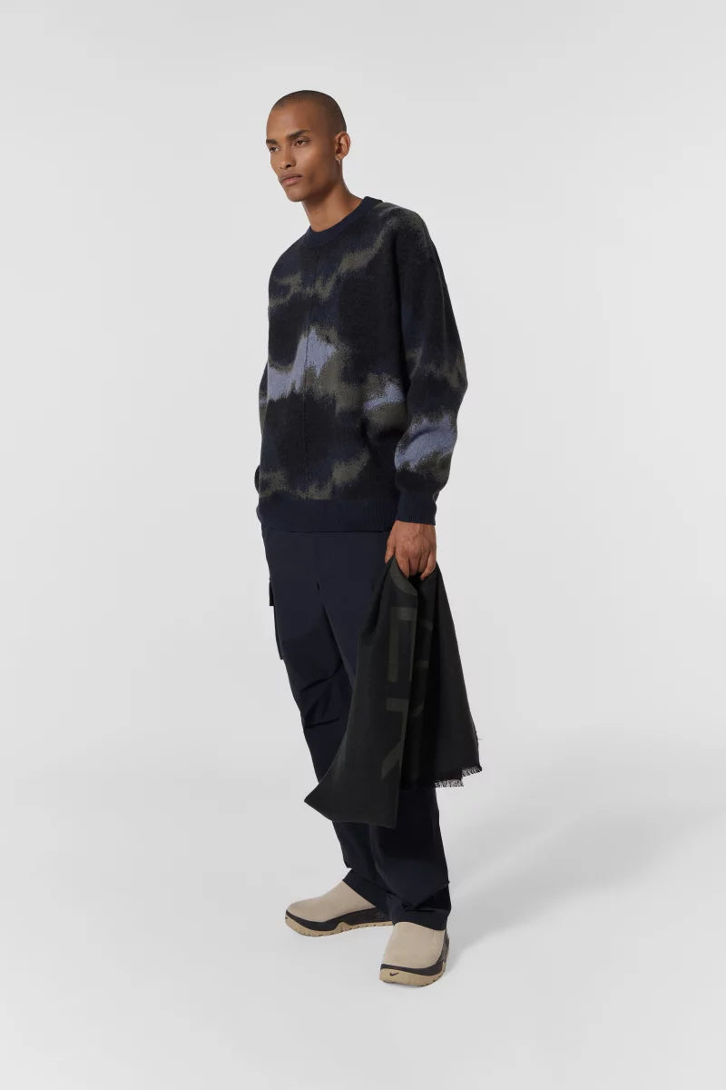 Pull Alangl maille brossée jacquard