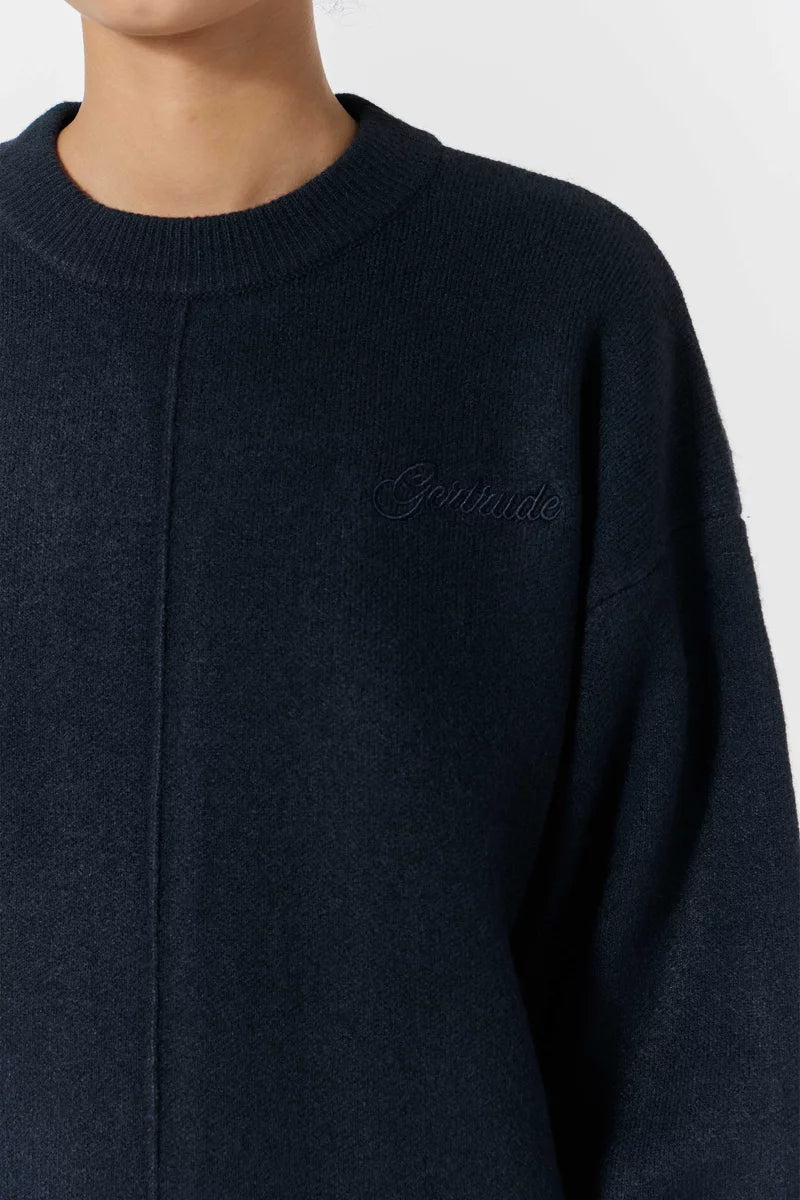 Pull Alan maille brossée oversize