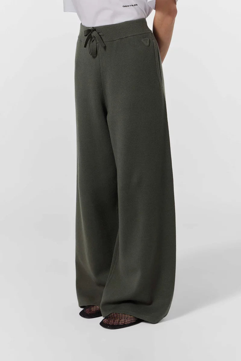 Pantalon Amaro coupe loose maille souple