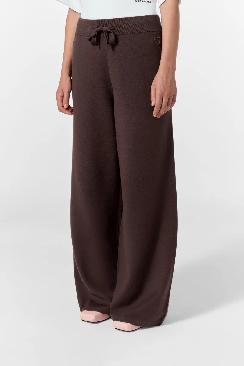 Pantalon Amaro coupe loose maille souple