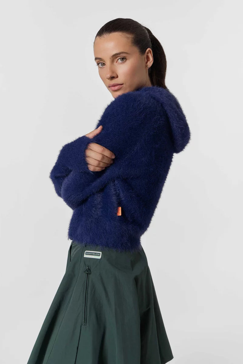 Sweat à capuche Antonina coupe cropped