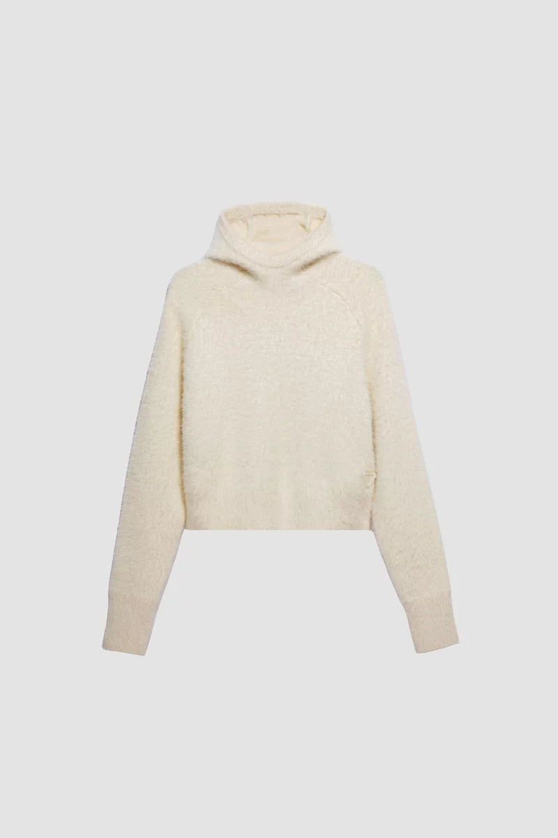 Sweat à capuche Antonina coupe cropped
