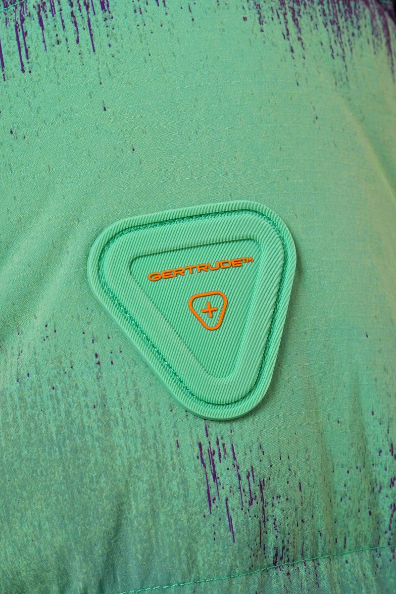 Doudoune Azaelpr nylon imprimé all-over
