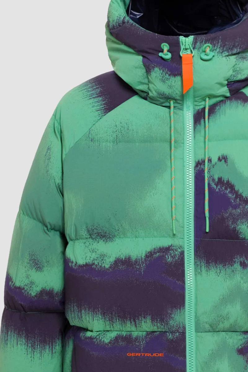 Doudoune Azaelpr nylon imprimé all-over