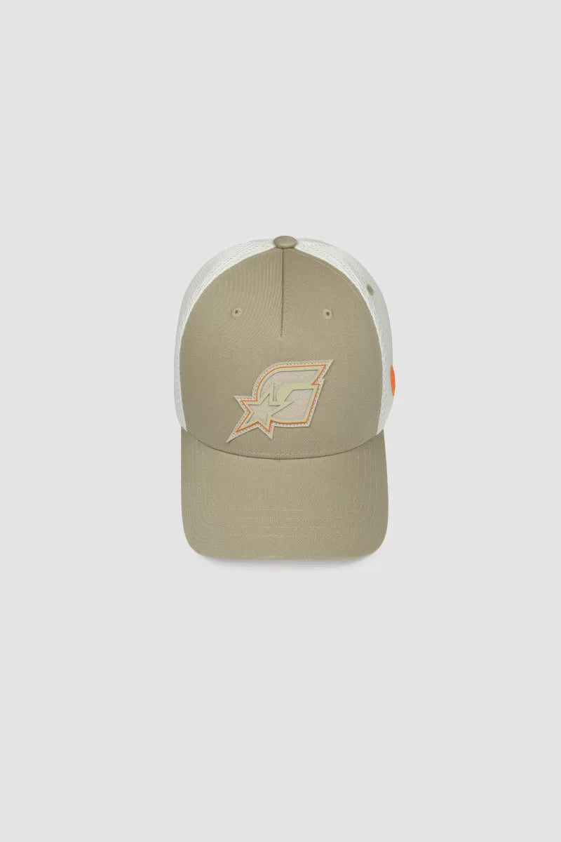 Casquette Billysstar trucker mesh patch silicone et feutrine
