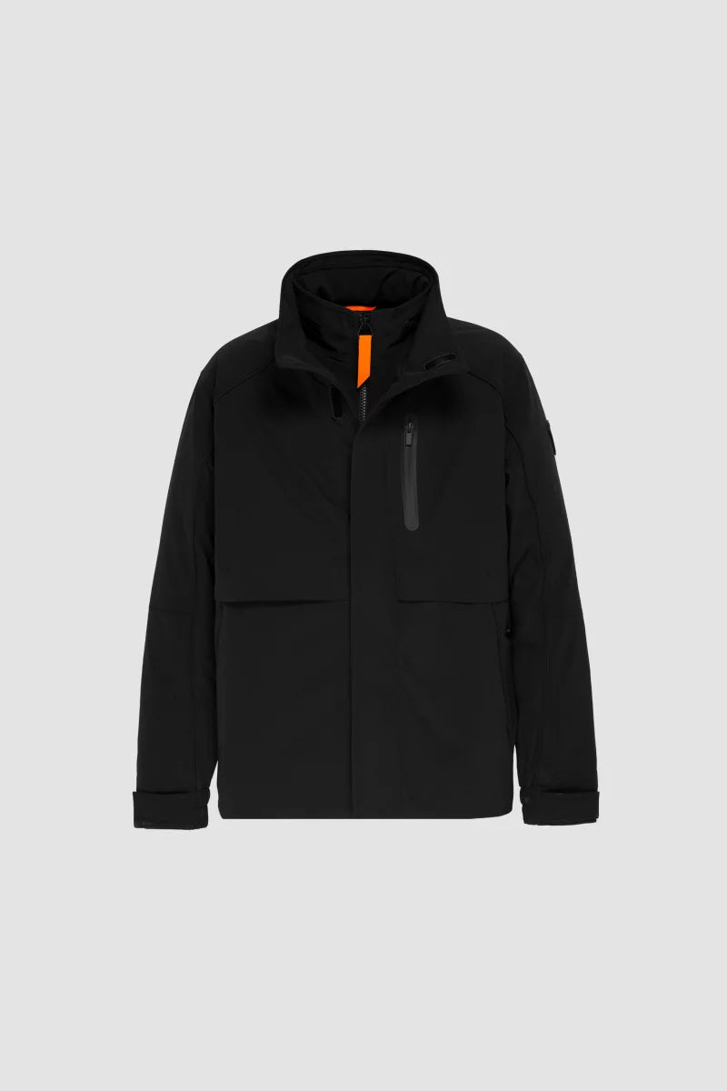 Parka Bowie courte manches raglan capuche rétractable