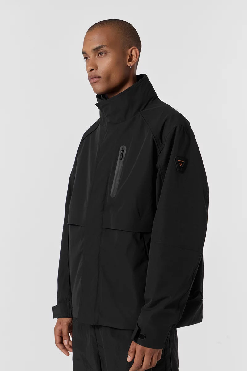 Parka Bowie courte manches raglan capuche rétractable