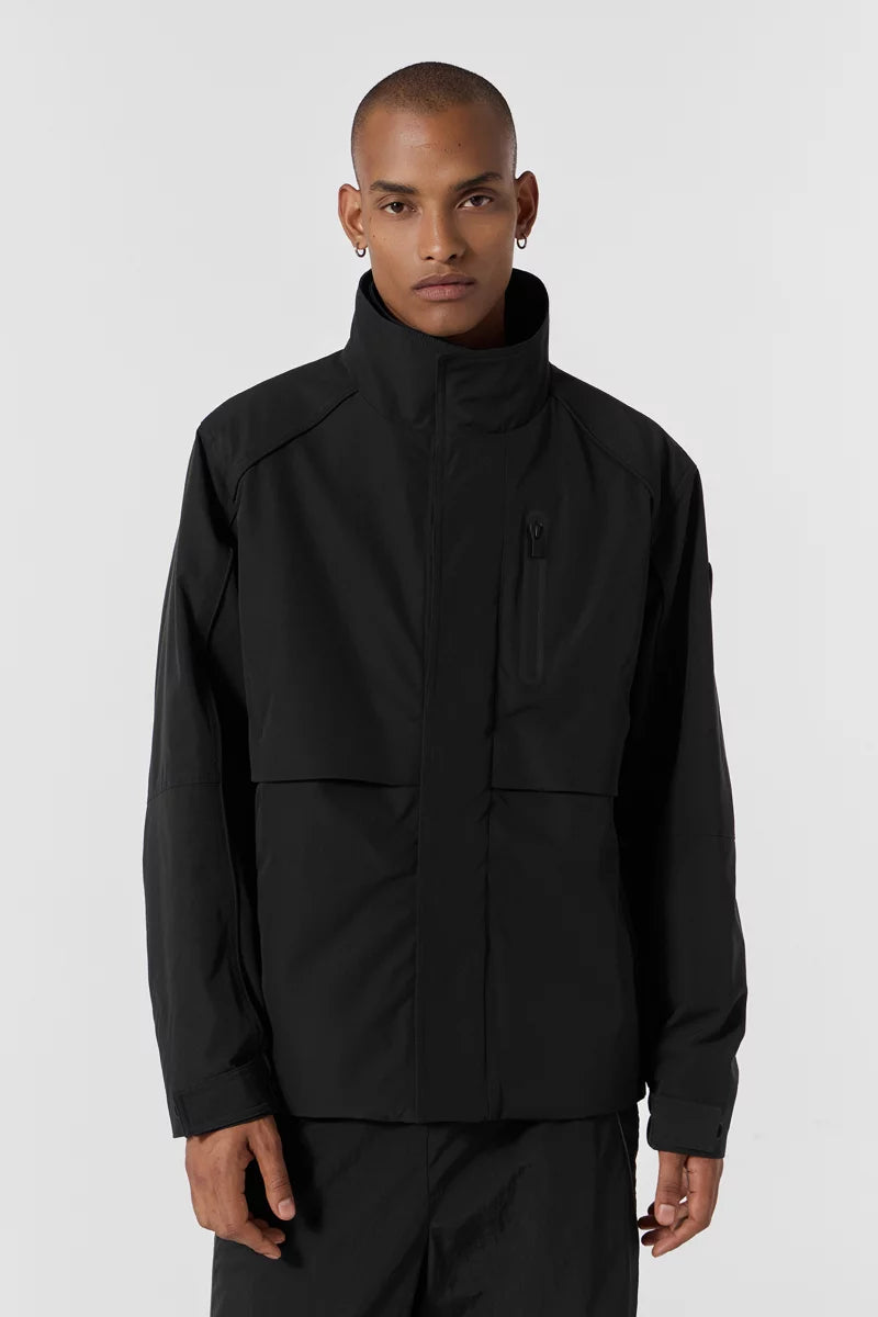 Parka Bowie courte manches raglan capuche rétractable
