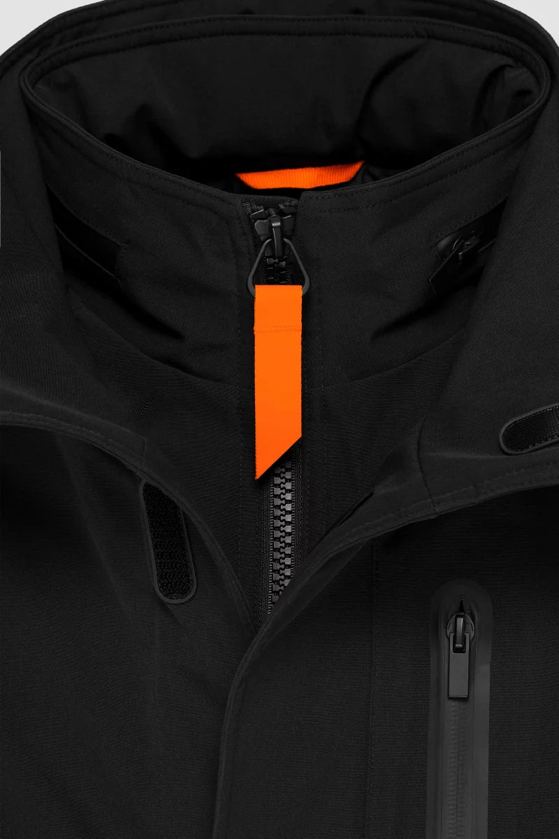 Parka Bowie courte manches raglan capuche rétractable