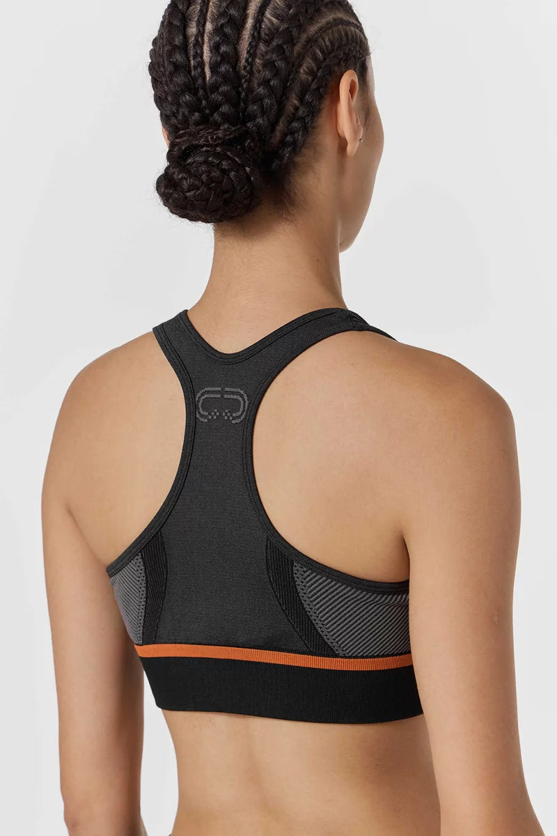 Brassière Brenda bande contrastée sous poitrine