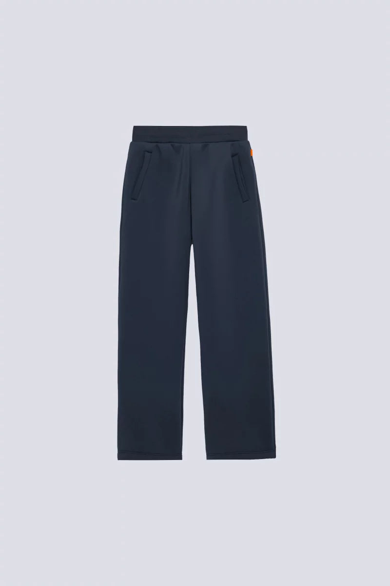 Pantalon Cardi maille scuba coupe ample taille élastiquée