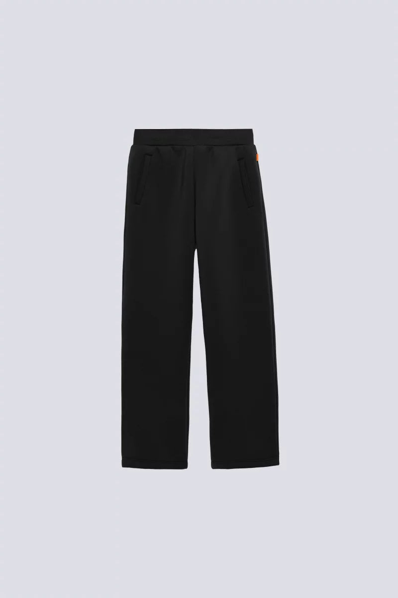 Pantalon Cardi maille scuba ample taille élastiquée