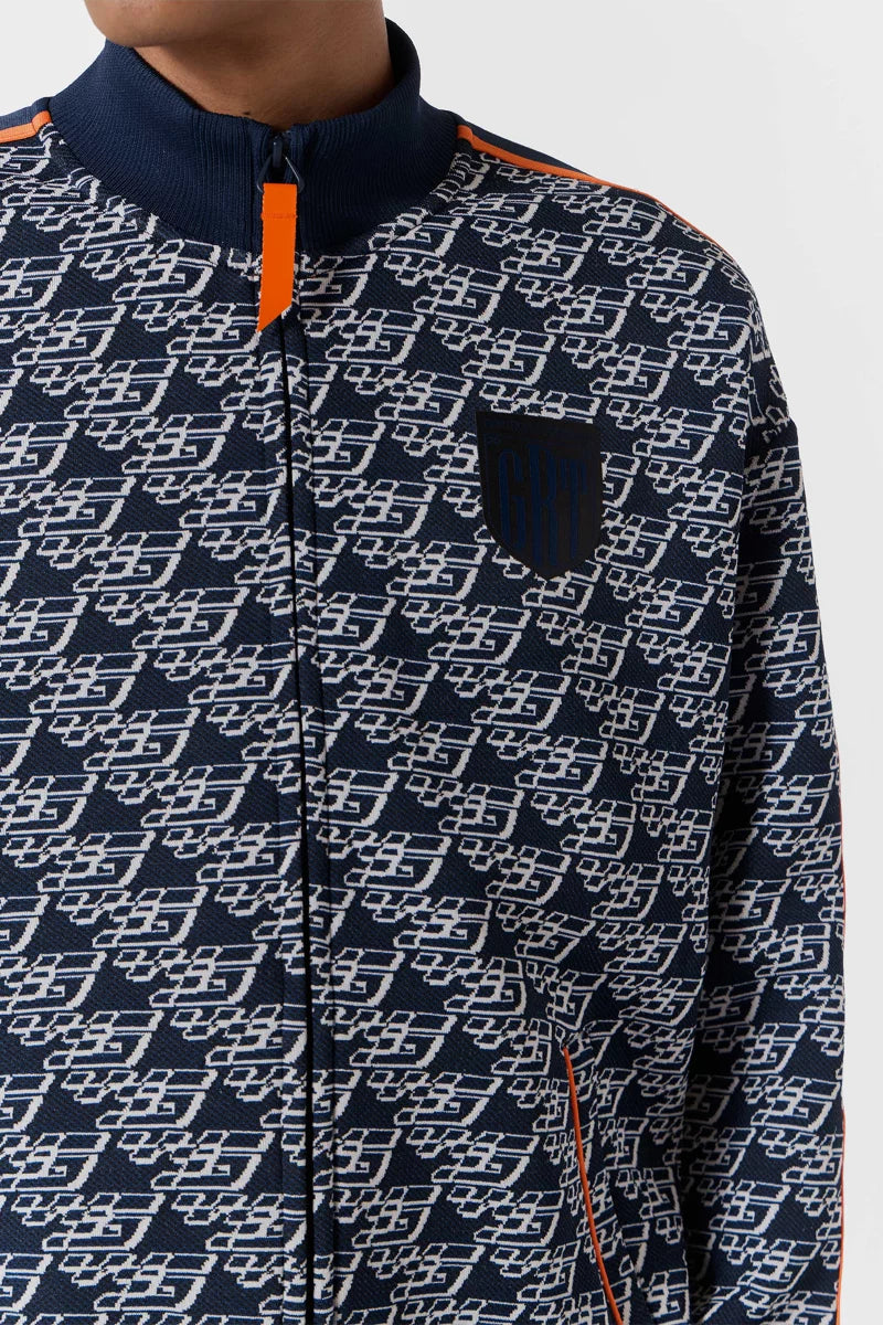 Veste de jogging Damaso maille jacquard