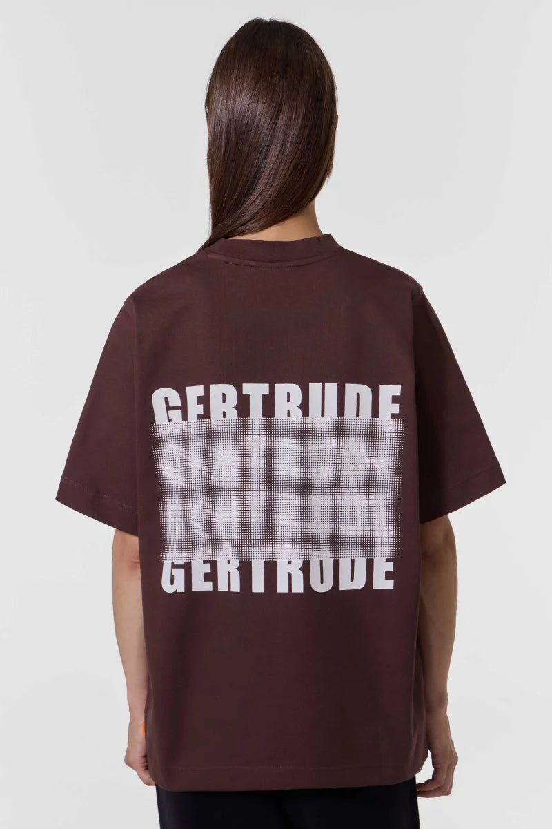 T-shirt Darryldots print contrasté dos