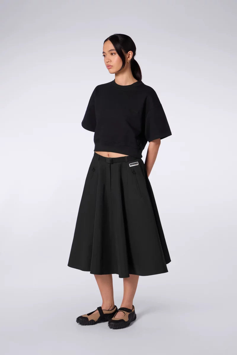 Sweat Cropped Molleton Adonia
