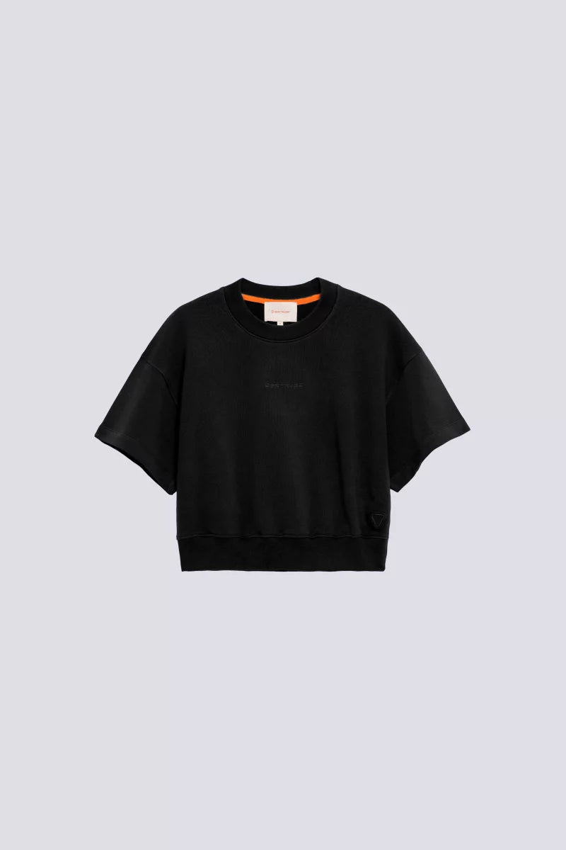 Sweat Cropped Molleton Adonia