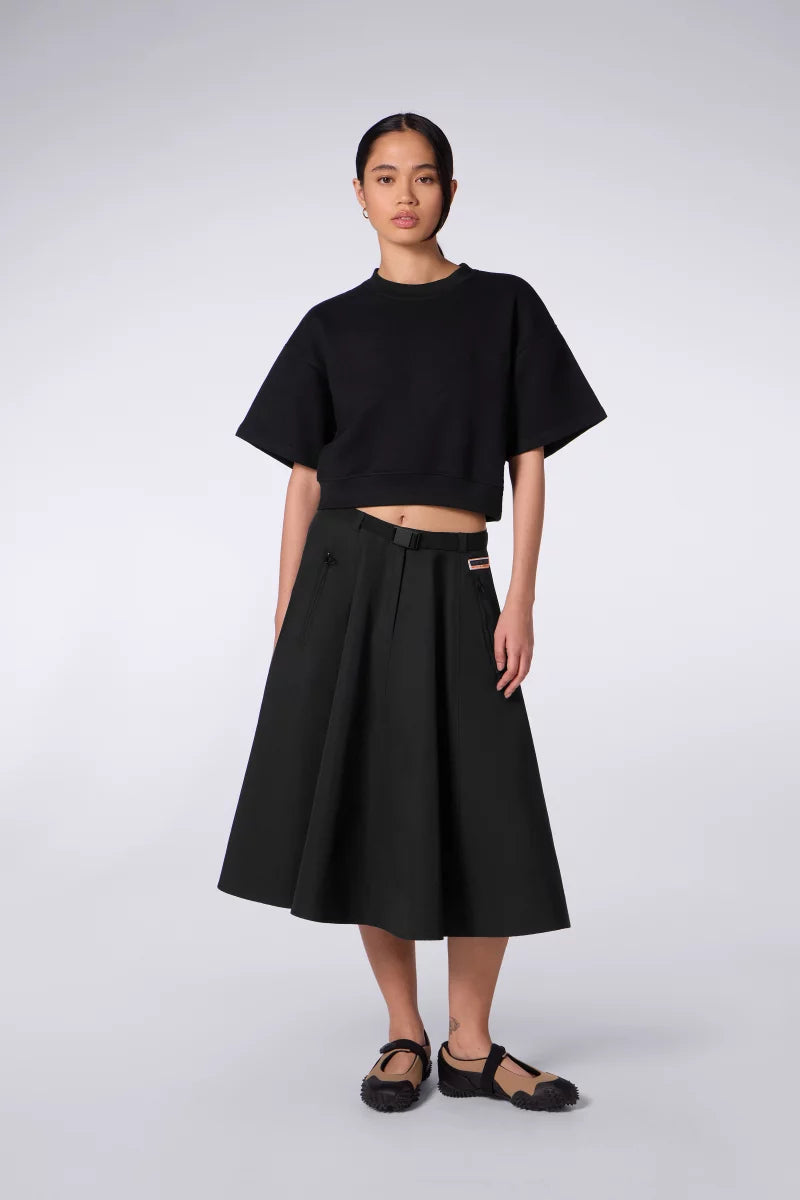 Sweat Cropped Molleton Adonia