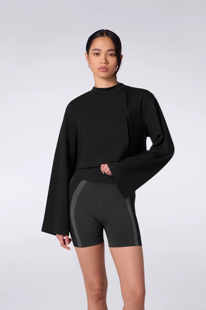 T-shirt Court Drapé Ava
