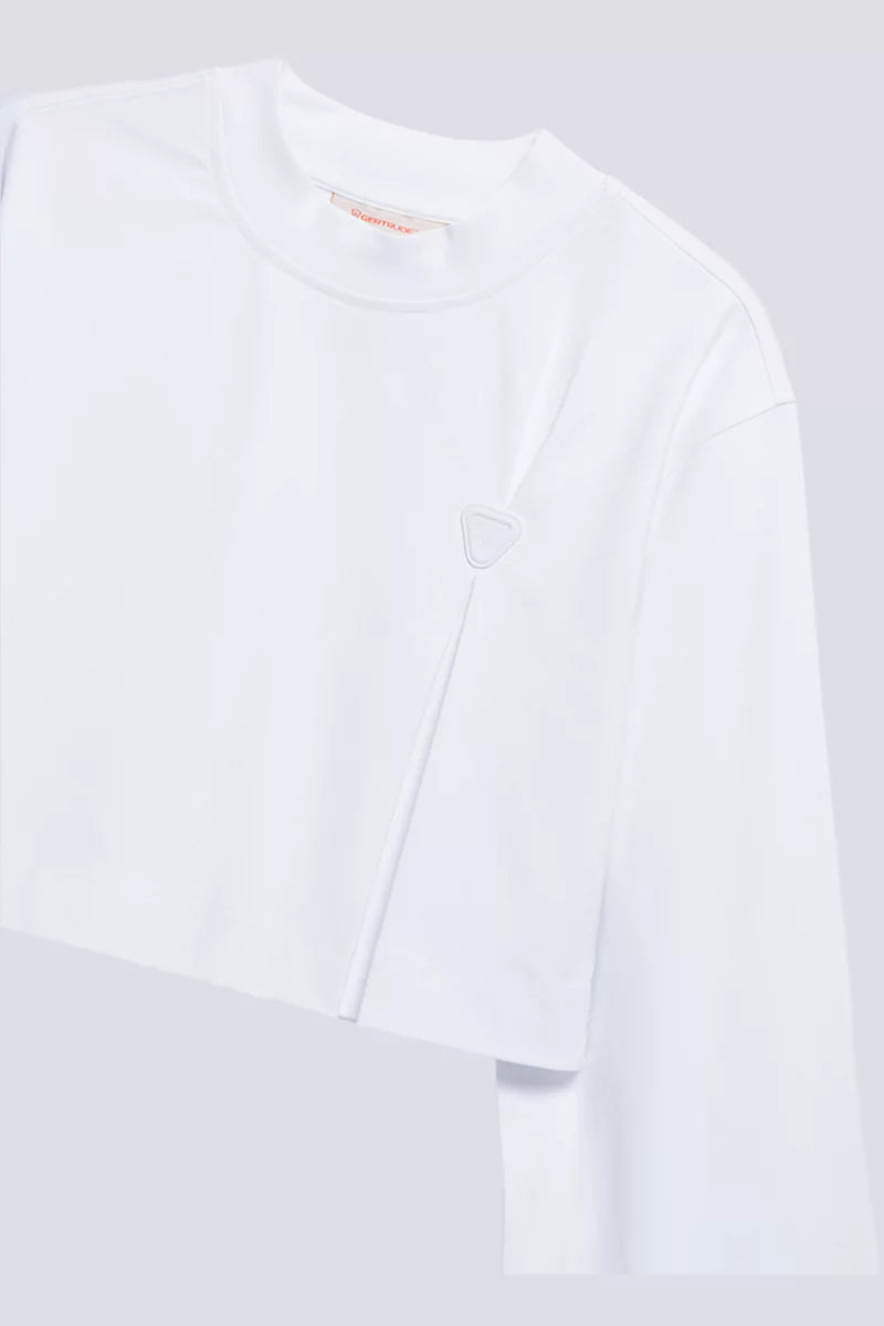T-shirt Court Drapé Ava