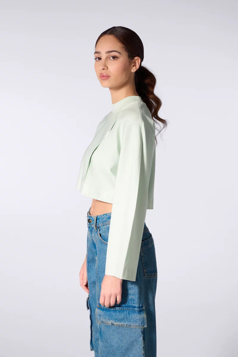 T-shirt Court Drapé Ava