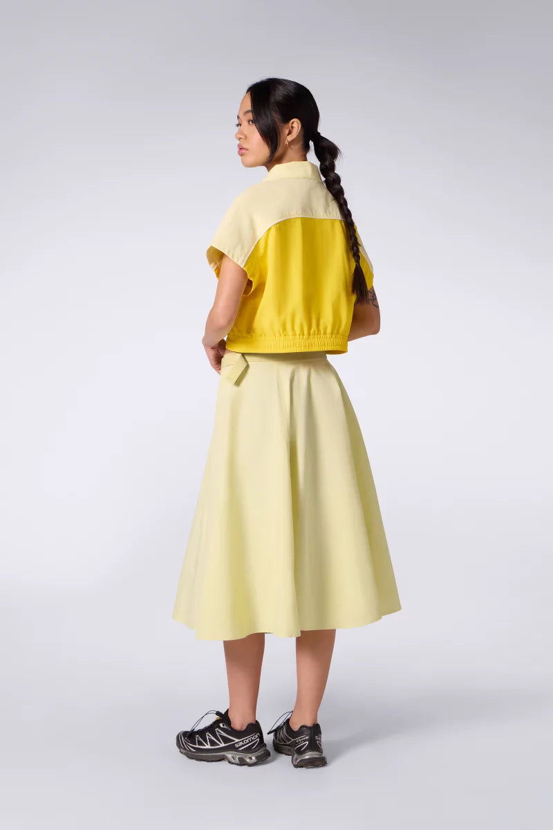 Jupe Midi Ceinturée Eline