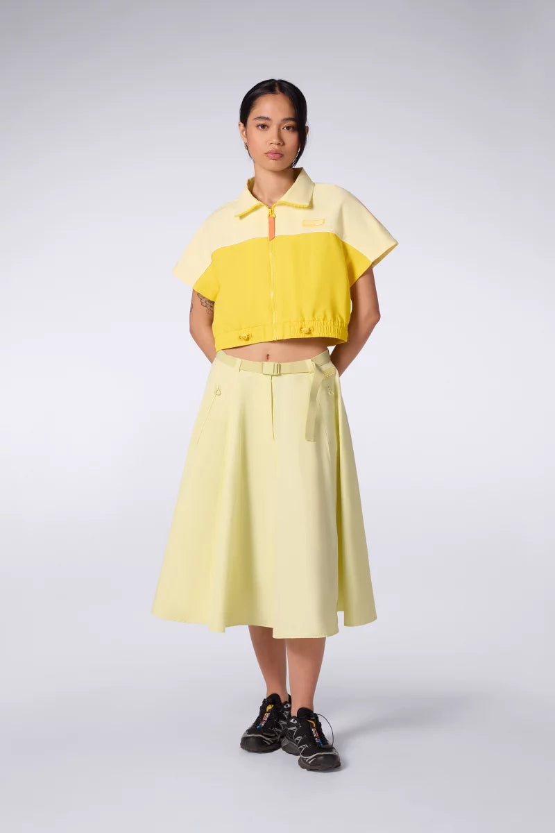 Jupe Midi Ceinturée Eline