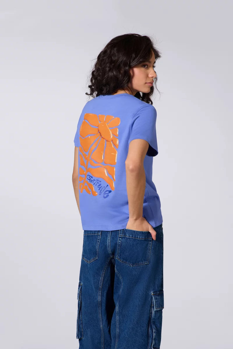 T-shirt Print Leolina Daisy