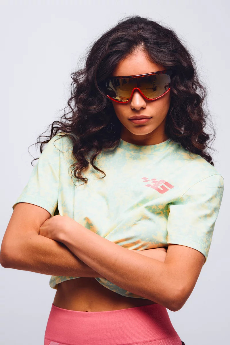 T-shirt Print Leolina Flowers