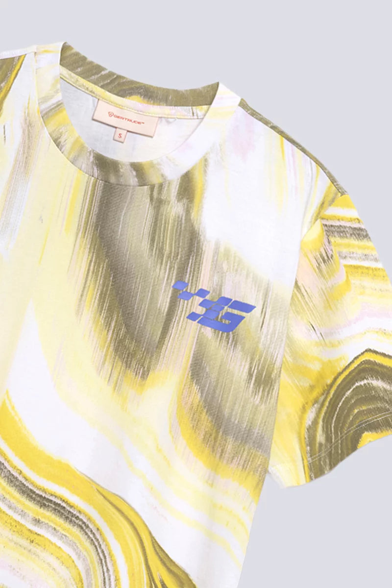 T-shirt Print Leolina Strate