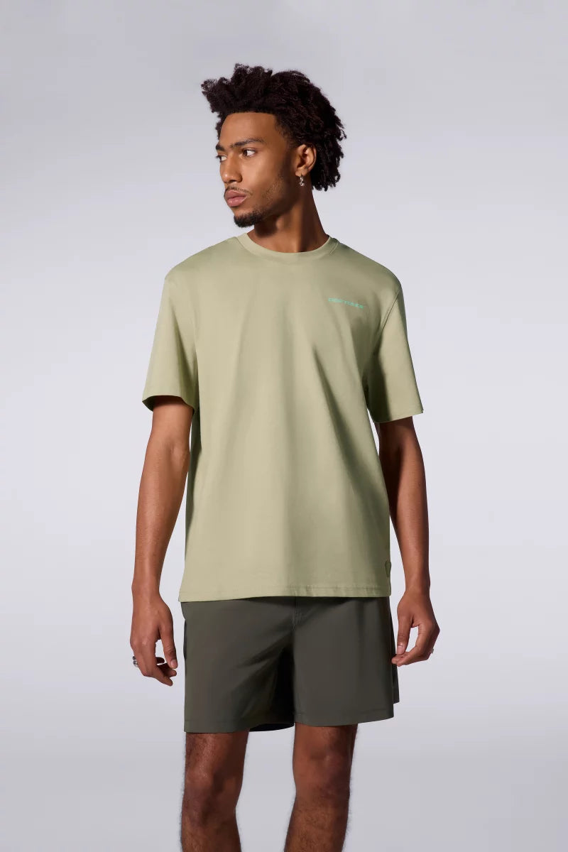 T-shirt Print Geometry Leonce Mixte