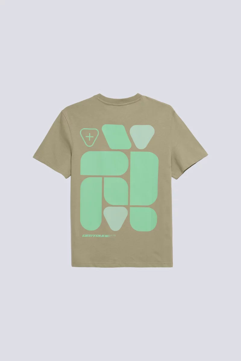 T-shirt Print Geometry Leonce Mixte