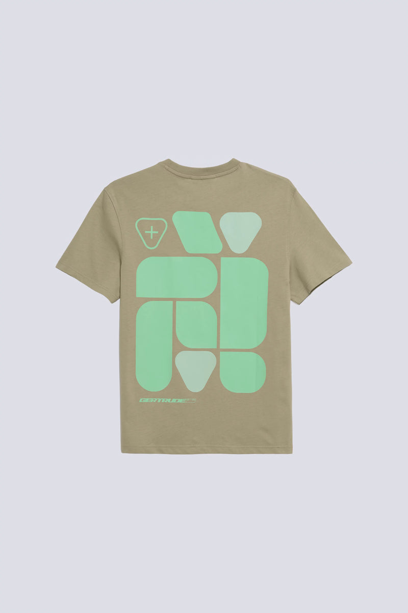 T-shirt Print Geometry Leonce Mixte