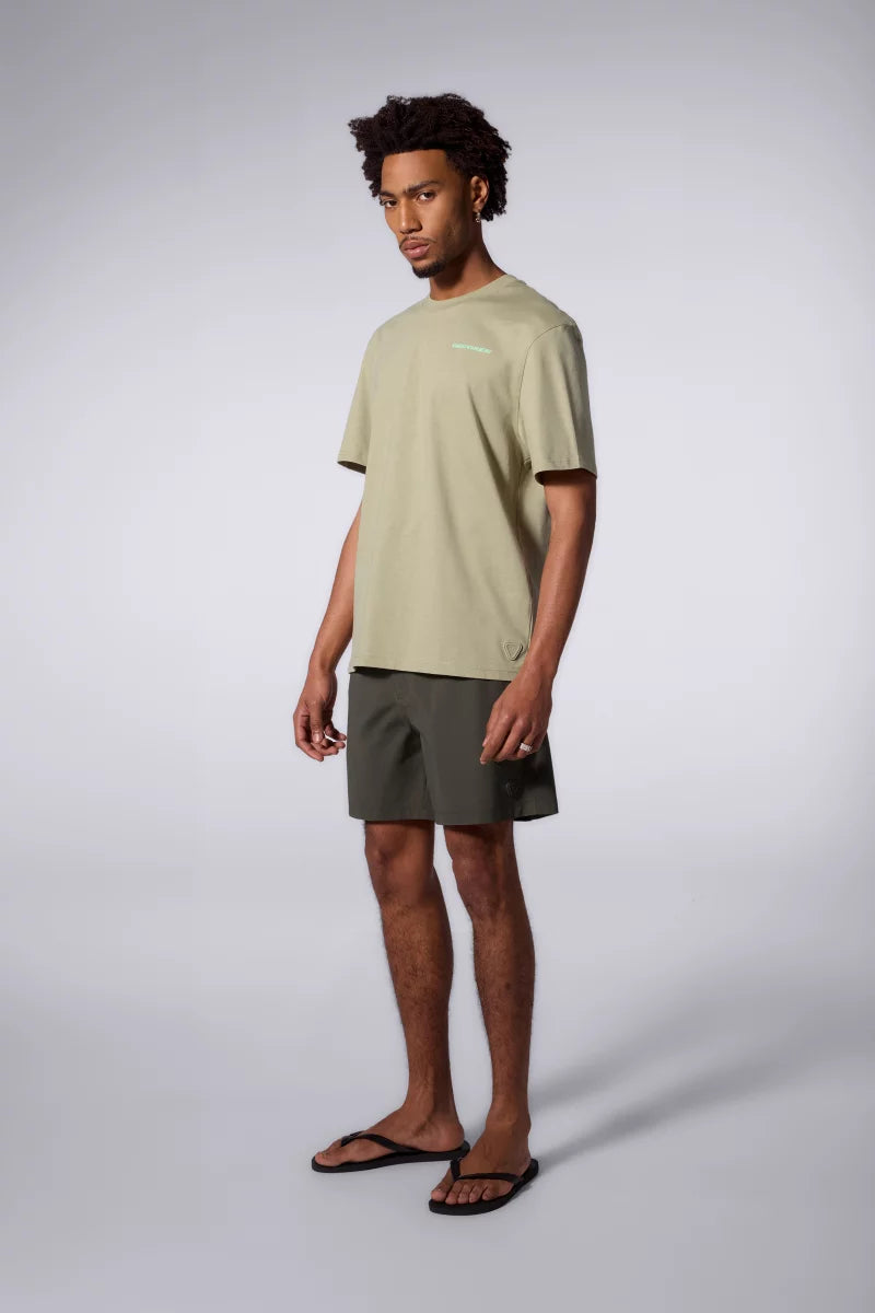 T-shirt Print Geometry Leonce Mixte