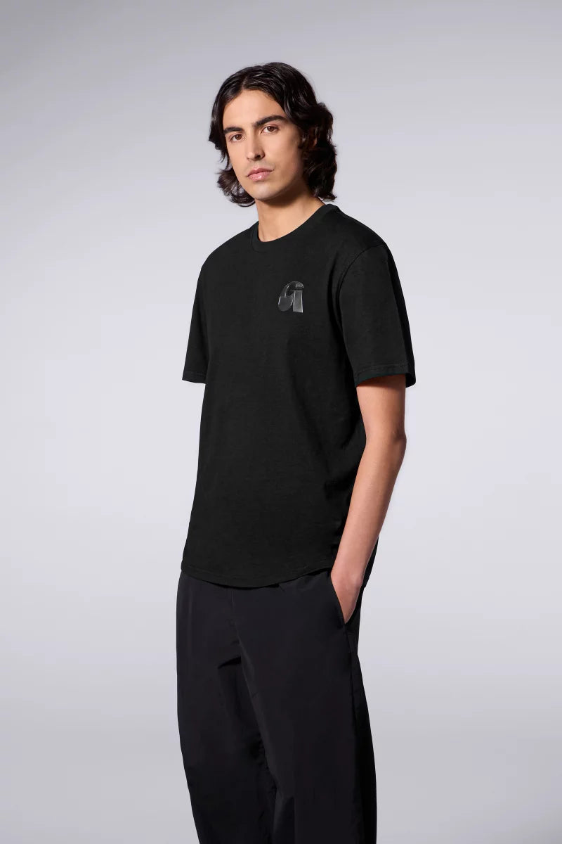 T-shirt Print Leonce Letter Mixte