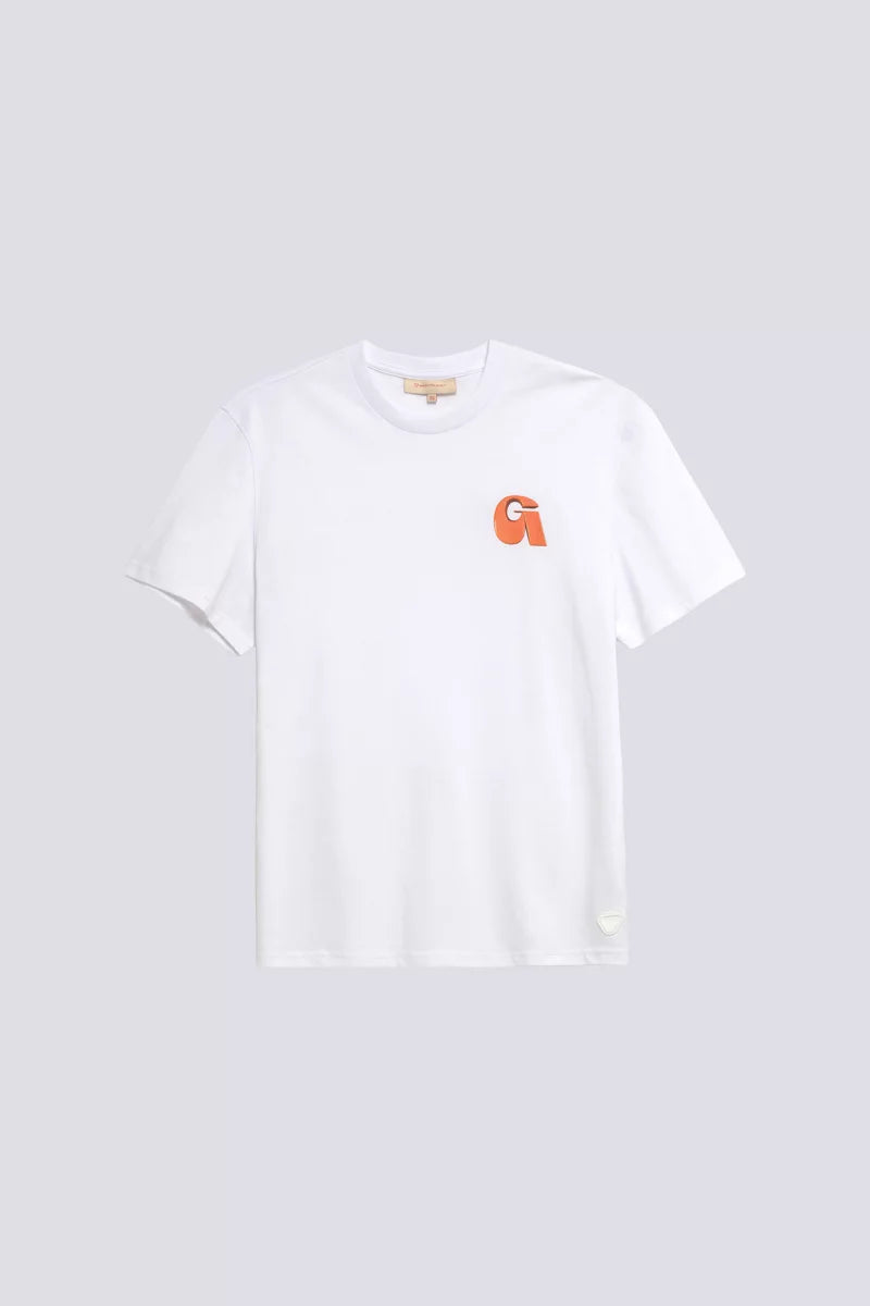 T-shirt Print Leonce Letter Mixte