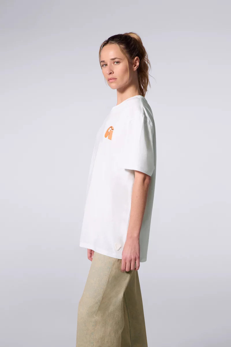 T-shirt Print Leonce Letter Mixte