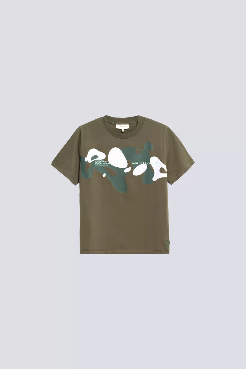 T-shirt Enfant Print Pic Camo Little Leonce