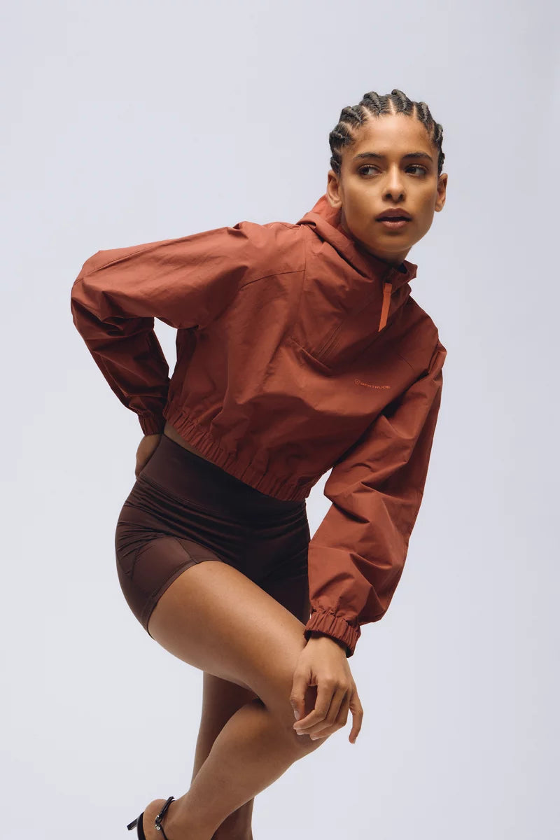 Top Cropped Nylon Meli