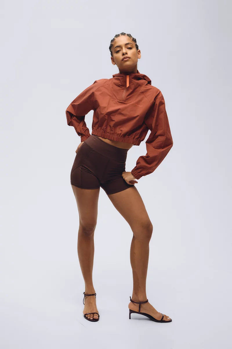Top Cropped Nylon Meli