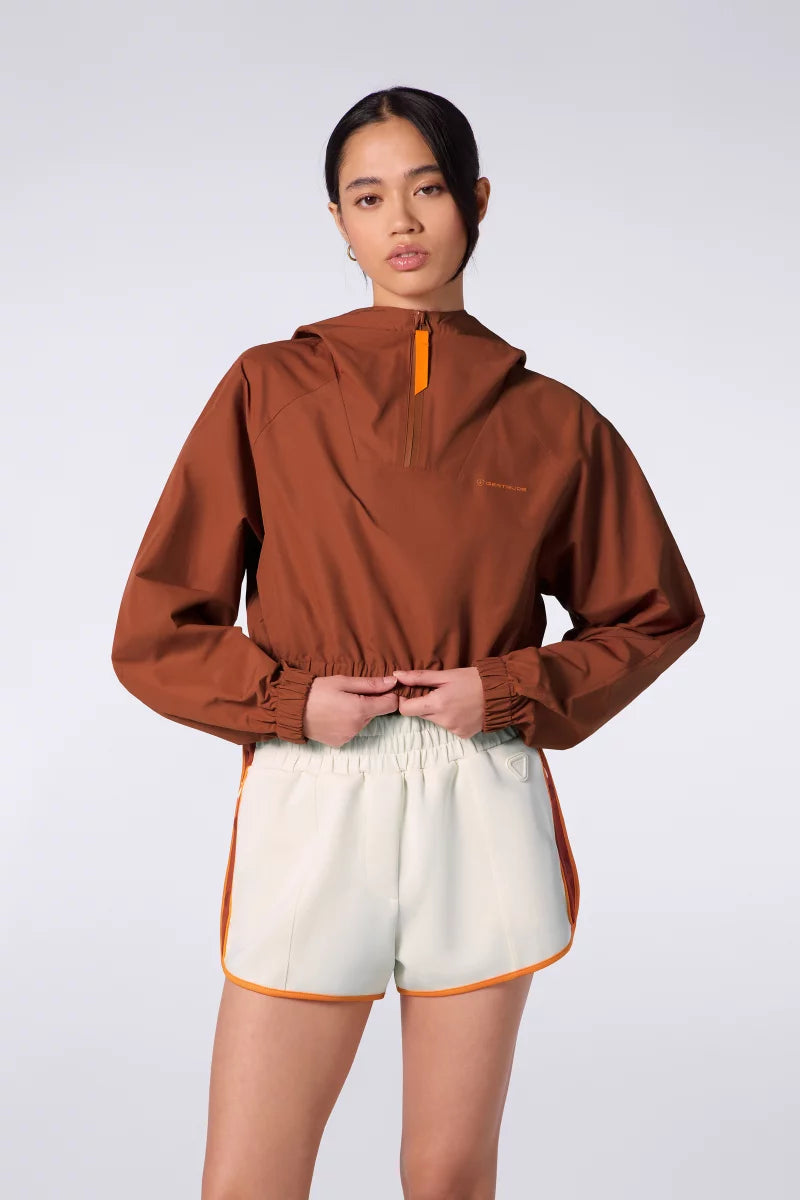 Top Cropped Nylon Meli