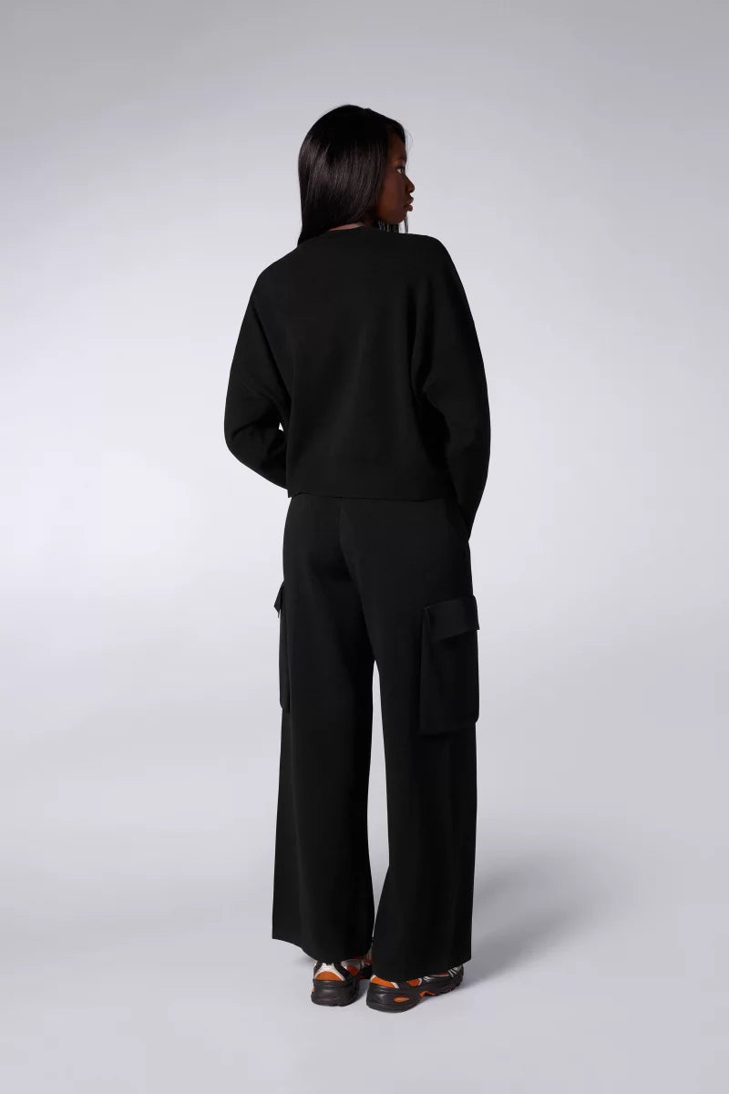 Pull Cropped Jacquard Nath