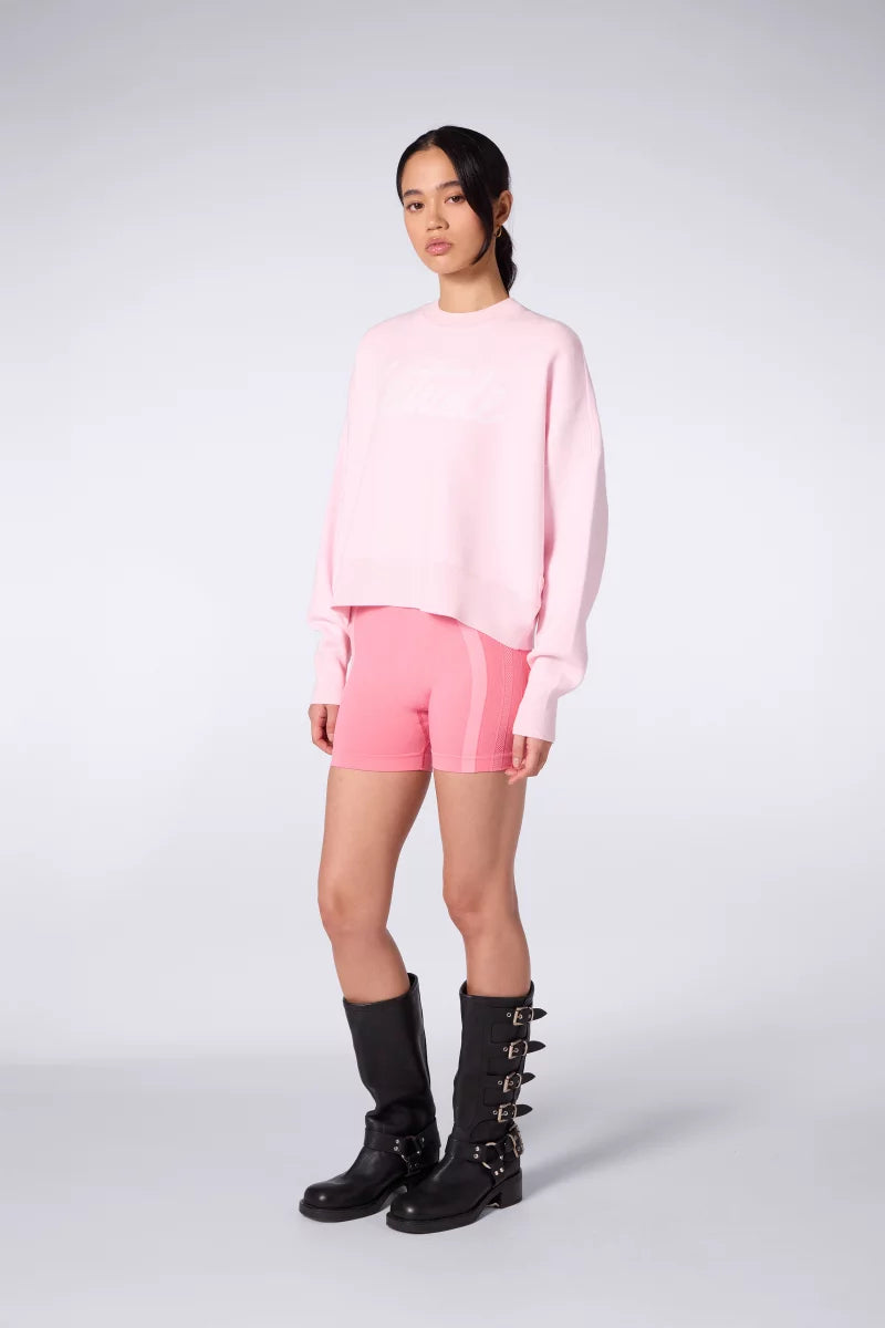 Pull Cropped Jacquard Nath