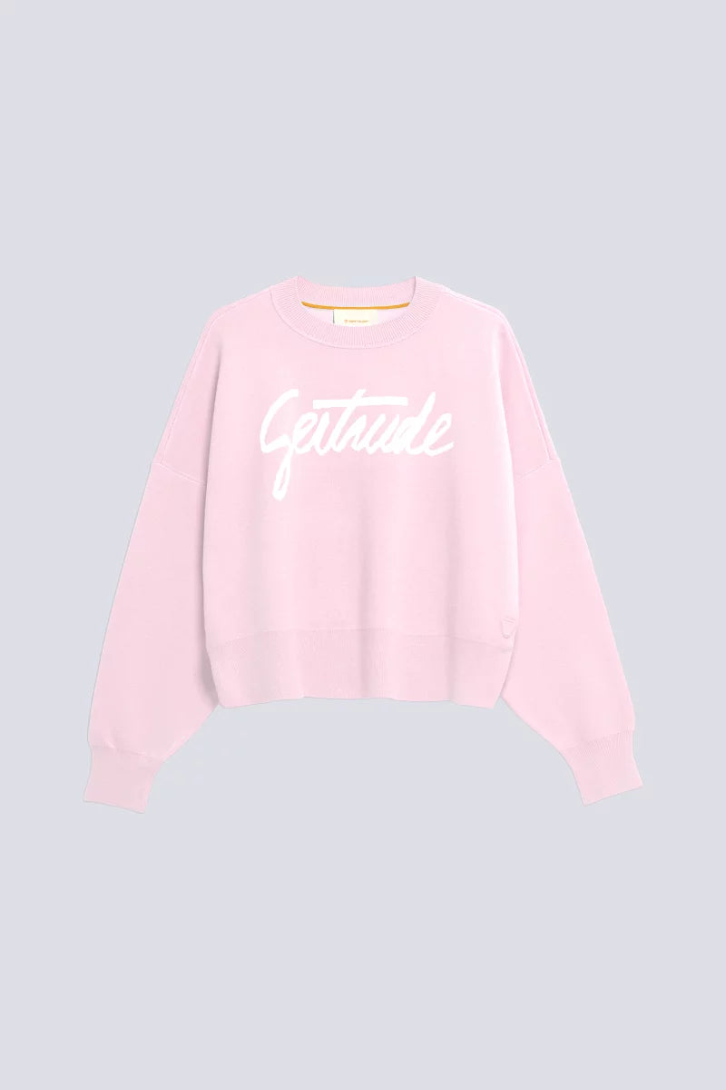 Pull Cropped Jacquard Nath