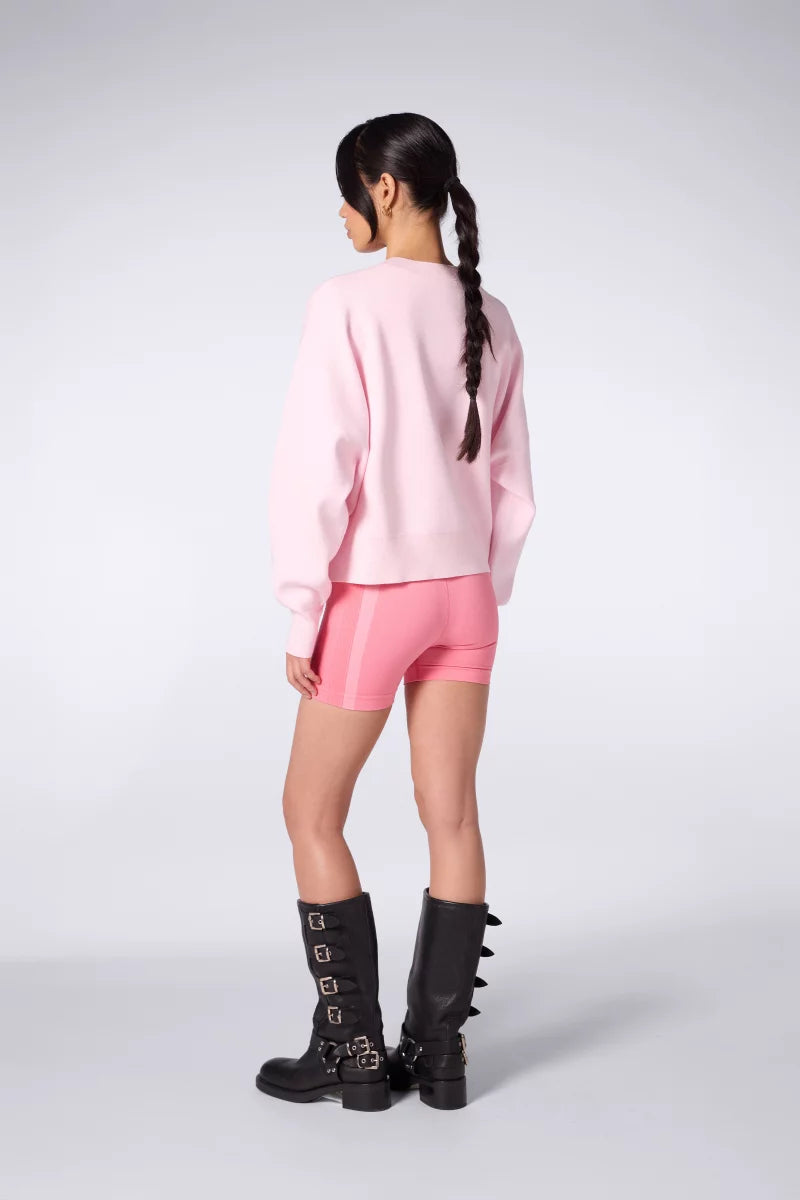 Pull Cropped Jacquard Nath