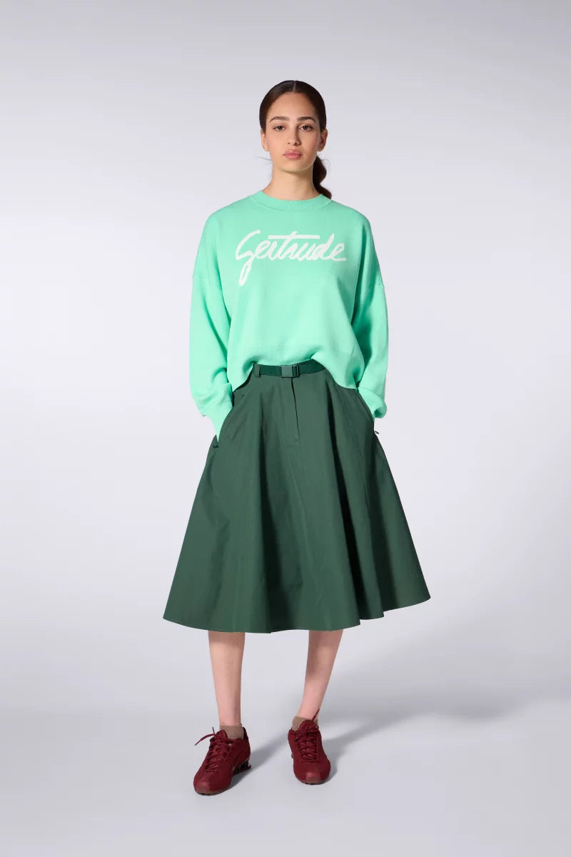 Pull Cropped Jacquard Nath