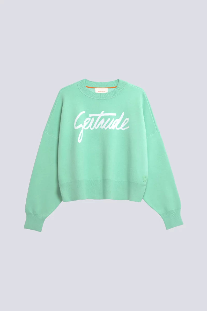 Pull Cropped Jacquard Nath