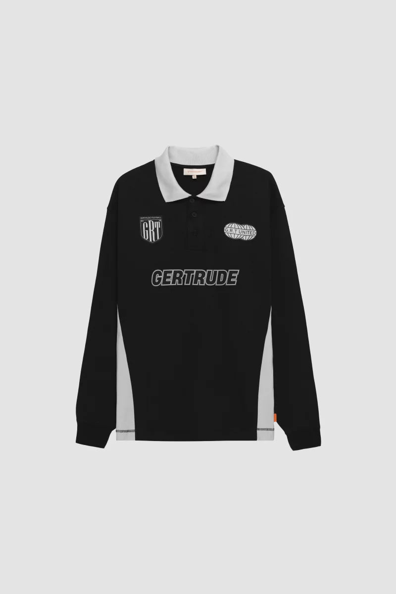 Polo Farissport col contrasté manches longues