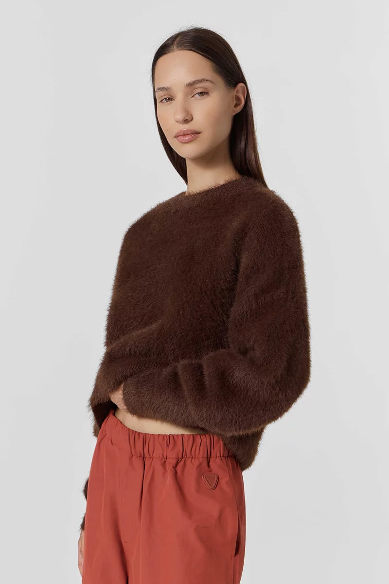 Pull Ida maille brossée